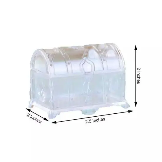 24 pcs 2" tall Mini Treasure Chests Favor Boxes Wedding Party Events Supplies {3}