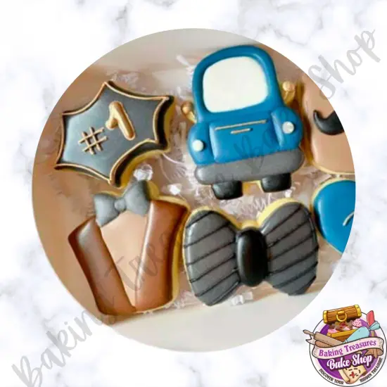 Fathers Day Cookie Cutters and Embossers {1}