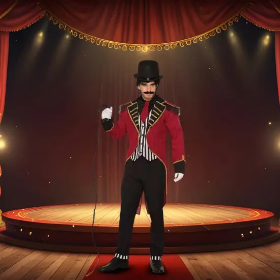 Dashing Ringmaster Men's Costume, One Size {3}
