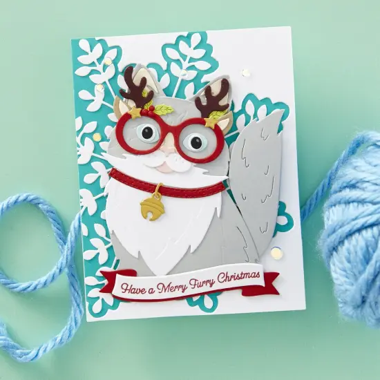 Spellbinders Etched Dies By Bibi Cameron-Cats And Pugs Accessories {5}