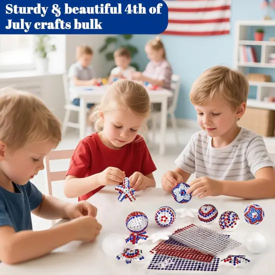 18 Set 4th of July Crafts Activities Kits {3}
