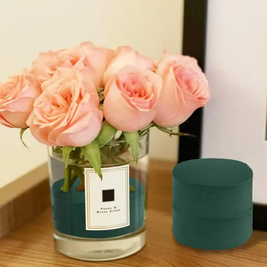 9Pcs Round Floral Foam Blocks {5}