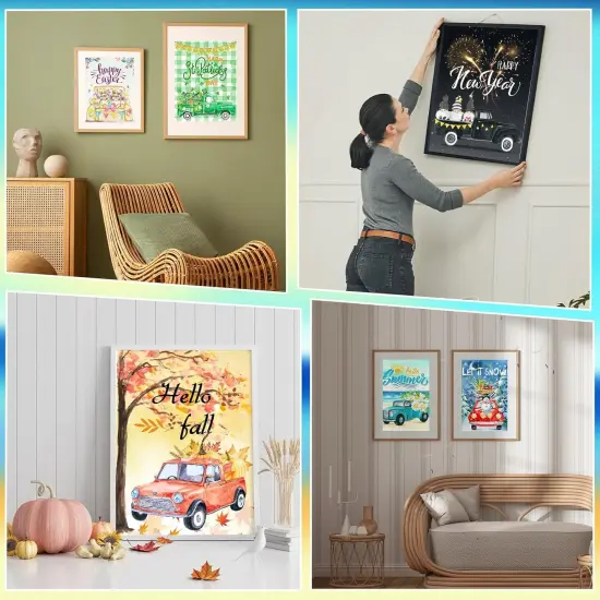 12 Sets 4th of July Seasonal Diamond Painting Kits {4}