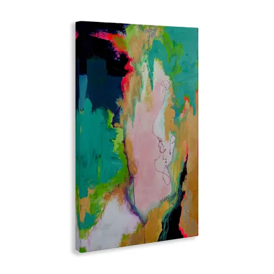 Stupell Industries Bright Mixed Colors Collage Canvas By Stacy Gresell {3}