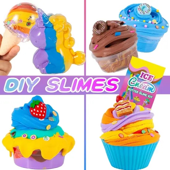 Unicorn Ice Cream Slime Kit {4}