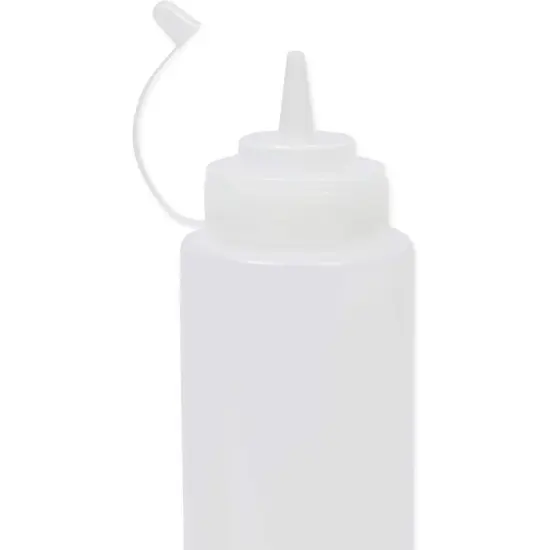 Plastic Condiment Squeeze Bottles (Clear, 32 oz, 6 Pack) {7}