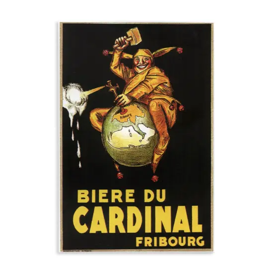 Stupell Industries Antique Cardinal Beer Poster Wall Plaque By Marcus Jules {1}
