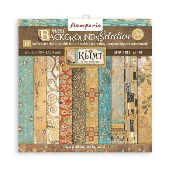 Klimt Maxi Background 12x12 Pack {1}
