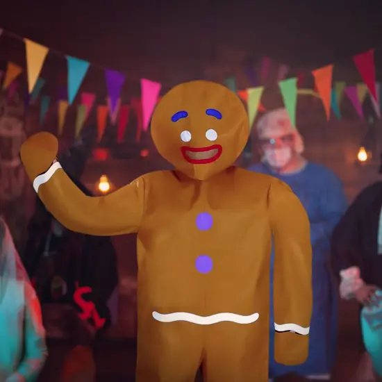 Gingerbread Man Adult Costume | One Size {4}