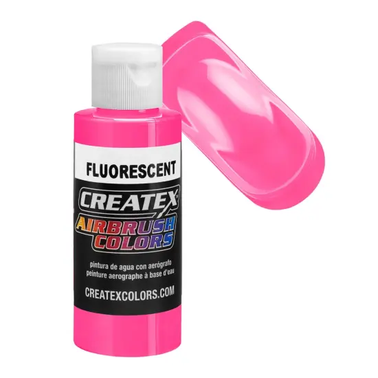 Hot Pink - Fluorescent Neon Airbrush Paint, 2 oz. {1}