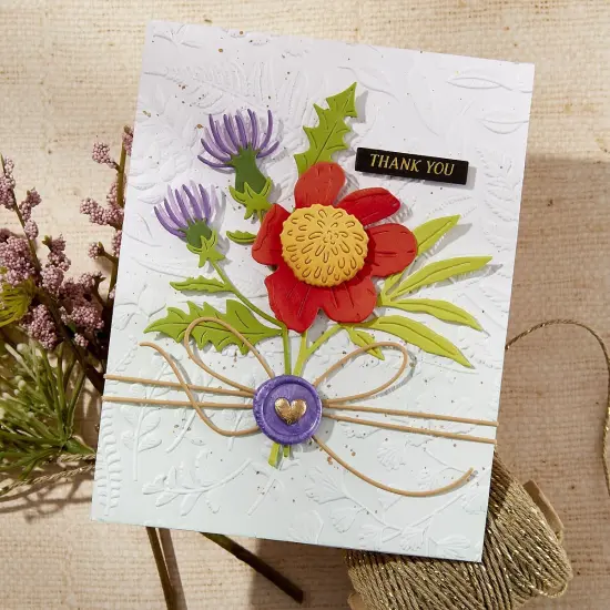 Spellbinders Etched Dies From The Field Notes -Twine {5}