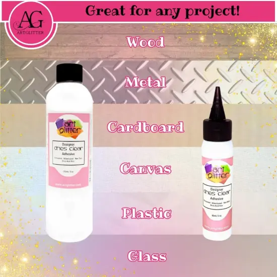 Adhesive Clear Glue Kit Bundle {4}