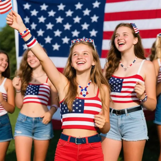 1000+ Pony Beads 9mm Patriotic Acrylic Red White Blue Beads for 4th of July {5}