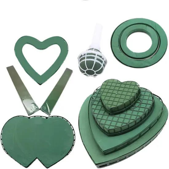 Heart Shaped Flower Foam with Suction Cup {3}