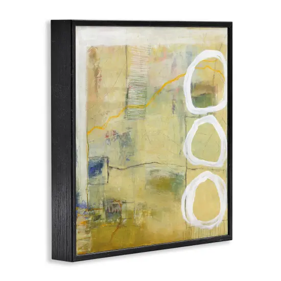Stupell Industries Abstract Composition with Circles Framed Giclee By Ruth Fromstein {3}