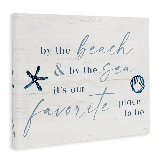 Stupell Industries Beach & Sea Favorite Place To Be Canvas By Natalie Carpentieri {3}