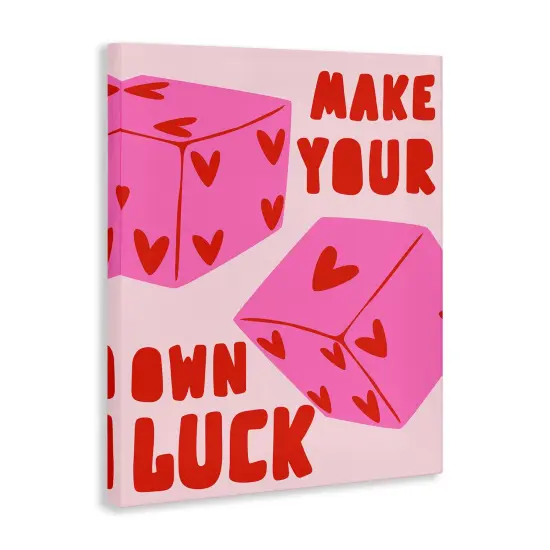 Stupell Industries Make Your Own Luck Canvas By House of Lulu {3}