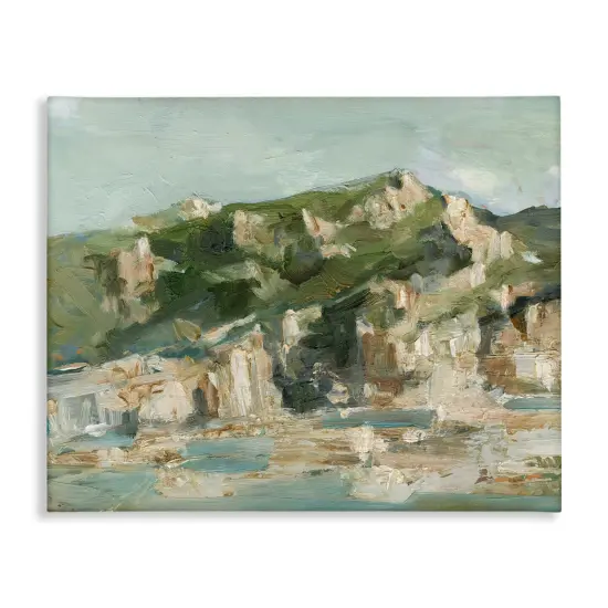 Stupell Industries Rough Rocky Cliffs Landscape Canvas By Ethan Harper {1}
