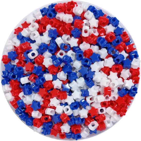 4th of July Pony Beads {1}