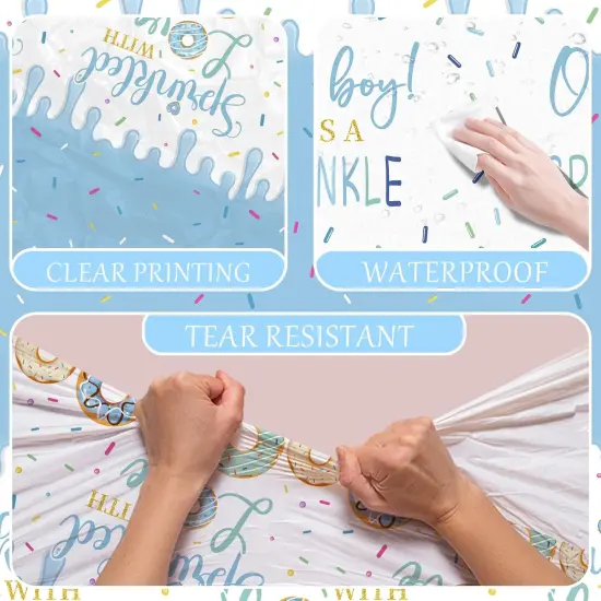 2Pcs Sprinkle Donut Tablecloth {5}