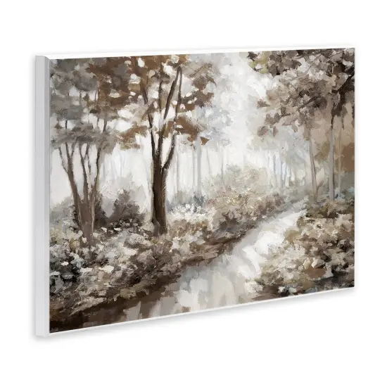 Stupell Industries Misty Forest Stream Wall Plaque By Nan {3}