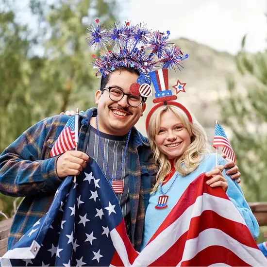 6 Pcs 4th of July Party Accessories Set {4}