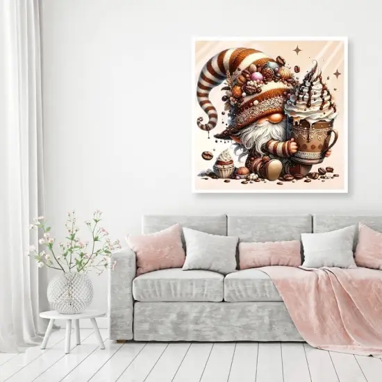 Gnome Diamond Art Kits for Adults,DIY 5D Diamond Painting Kits {2}