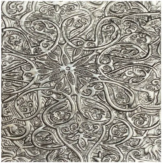 Sizzix 3D Texture Fades Embossing Folder By Tim Holtz-Engraved {4}