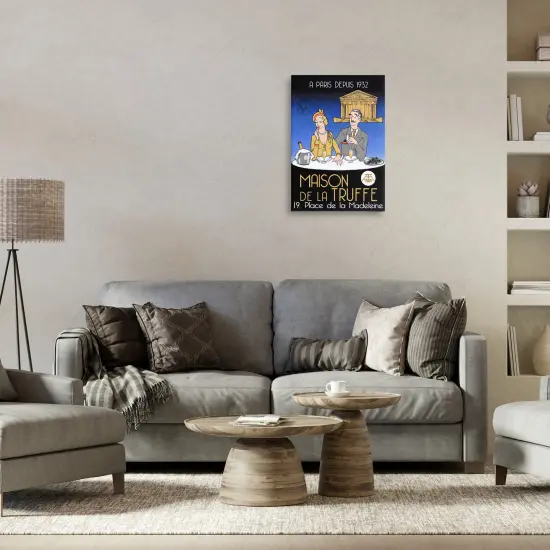 Stupell Industries Vintage Truffles & Champagne Canvas By Jean-Pierre Got {2}