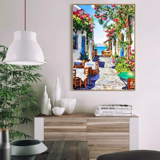 Scenery Paint by Numbers on Canvas for Beginners ( 16x20 Inch) {3}