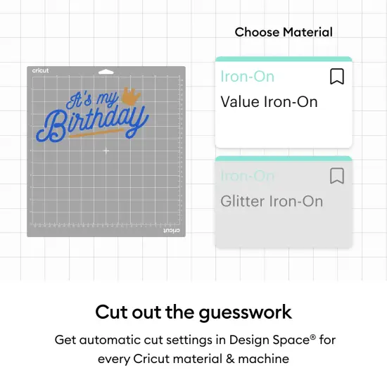 Cricut Value Iron-On, Rainbow Sampler - 12 in x 3 ft (10 ct) {5}