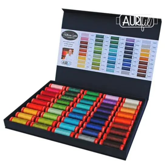 Aurifil Patrick Lose Essentials Thread Set by Patrick Lose | (45 50wt Cotton Small Spools.) {1}