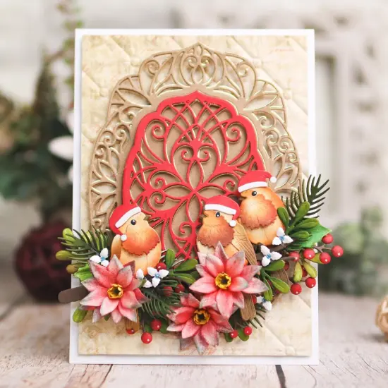 Elizabeth Craft Metal Die-Festive Ornate Frame {5}