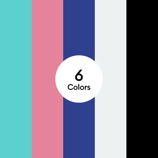 Cricut Joy Smart Iron-On Matless Heat Transfer Vinyl, Twilight Sampler - 5.5 in x 24 in (6 ct) {2}