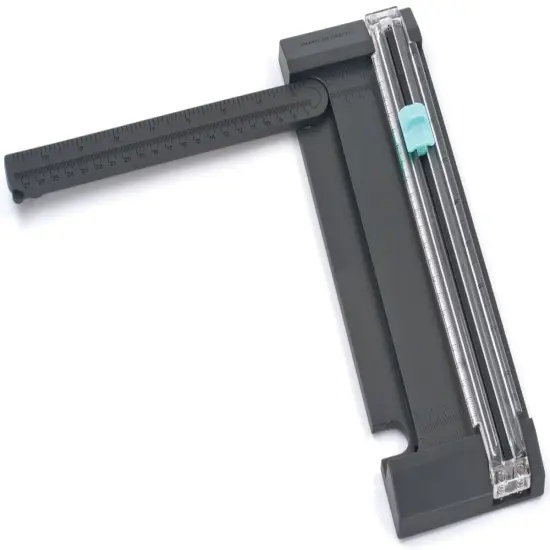 American Crafts Trimmer 9"-Aqua {4}