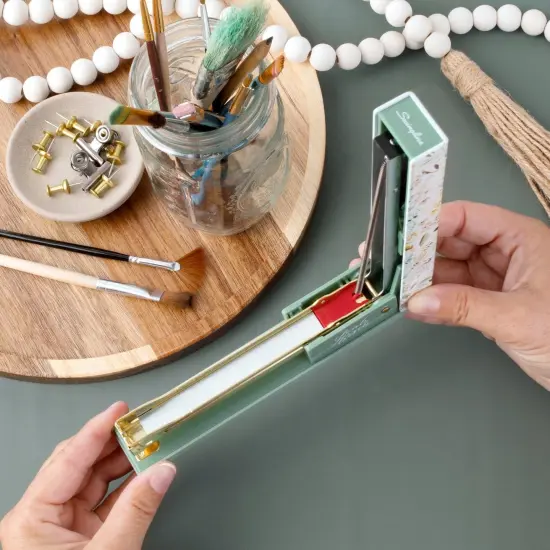 Stapler, 20 Sheet Capacity, Full Strip, Wildflowers, Colorful Fashion Design (S700034) {4}