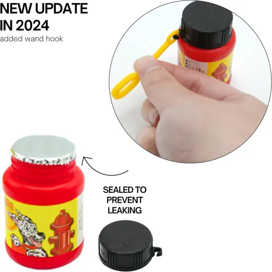 4E&rsquo;s Novelty 24 Mini Bubbles Bulk - Dog Themed Party Favors, Birthday Goodie Bags Stuffers for Kids {3}
