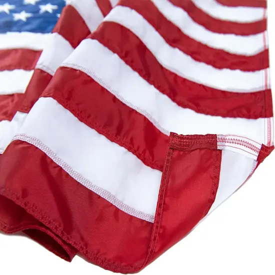 4&rsquo; x 6&rsquo; Elizabeth Ross American Flag with Embroidered Stars {5}