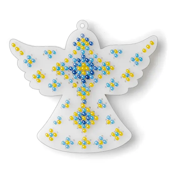 Set for embroidery with beads on a plastic base FLPL-095 {5}