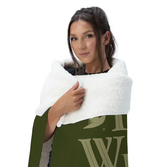 Universal Wicked Silk Touch Sherpa Throw Blanket Say Wicked {3}