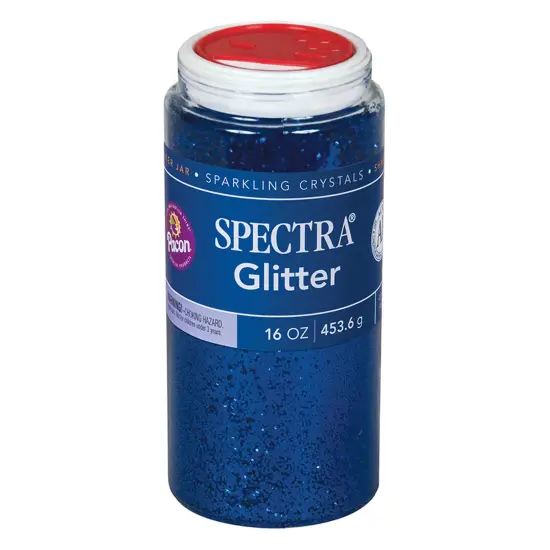 Glitter, Blue, 1 lb., 1 Jar {1}