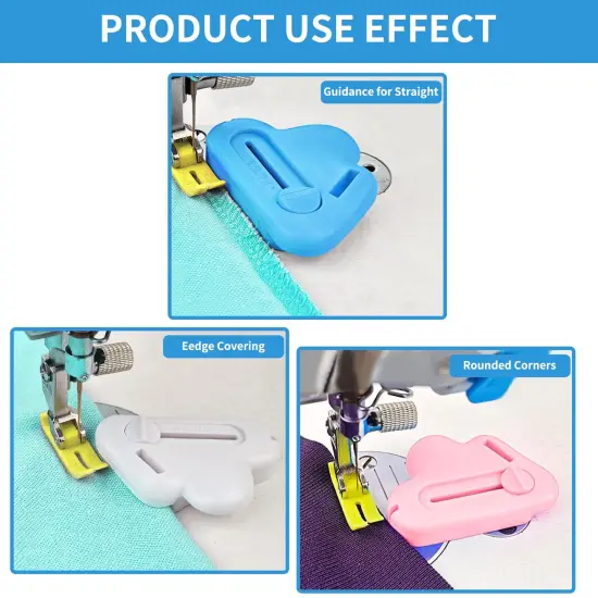 Magnetic Seam Guide for Sewing Machine with Seam Ripper Thread Remover Tool Multifucntional Magnetic Sewing Guide Hemmer with Scale Universal Sewing Supplies and Accessories (Blue) {6}