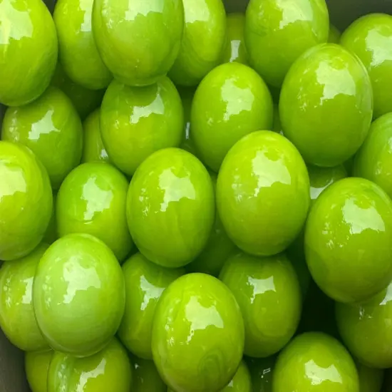 YOU CHOOSE COLOR Glass Marbles 25mm (1 inch) SHOOTER Taw Lot White {5}