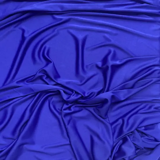 1 Yard Lightweight Royal Blue Matte Stretch Lining Fabric for Dresses, Gowns, and Craft Projects 60&Prime; wide {2}