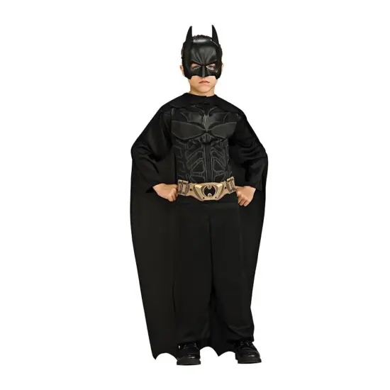Rubies Boys Black Batman Halloween Costume- Medium 8-10 Years {3}