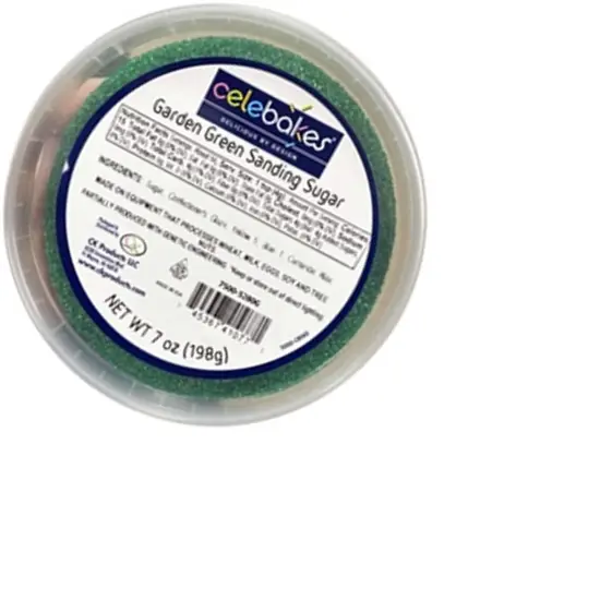Green Sanding Sugar 7 Ounce {3}