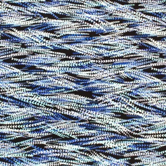 Fronds In The Wind Printed Spandex Fabric {6}