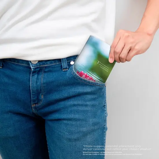 Inspiration | 2026-2027 3.5 x 6.5 Inch Two Year Monthly Pocket Planner Calendar {5}