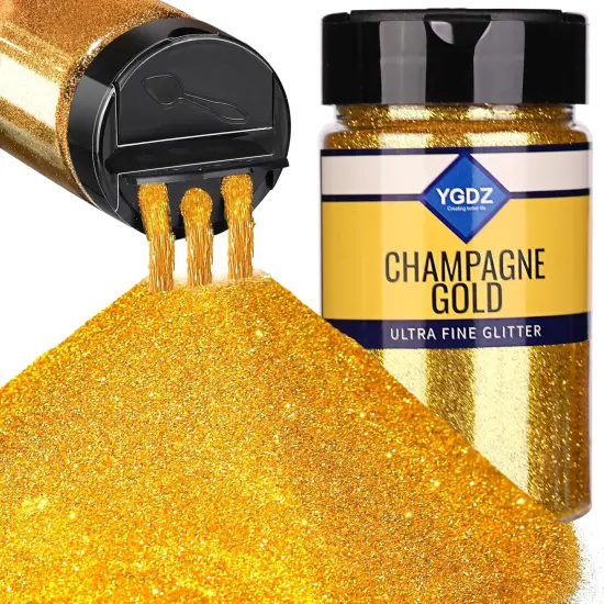 Gold Glitter, Gold Fine Glitter for Crafts, 140G /4.93OZ {1}