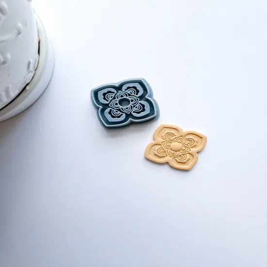 MANDALA FLOWER | GARDEN | CLAY CUTTER {1}